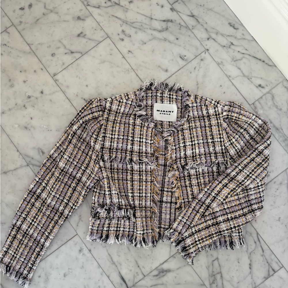 Isabel Marant etoile Multicolor Tweed Blazer